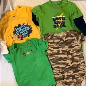 Circo and Carter’s onesies